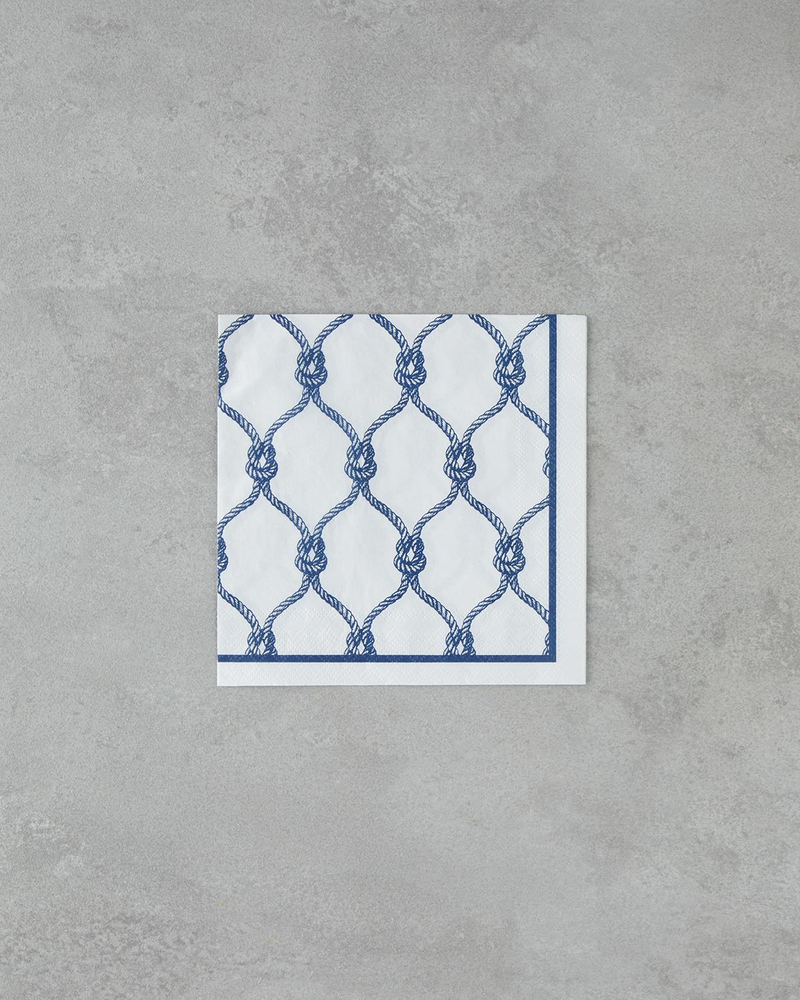 Coastal Tie Kağıt 20'li Kağıt Peçete 33x33 cm Mavi