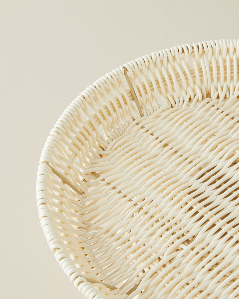 Coastlinear Plastik Kek Standı 30x9 cm Krem