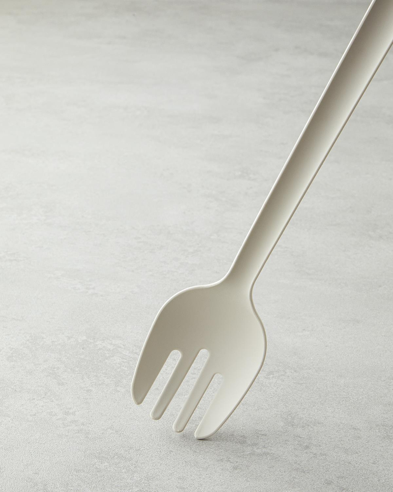 Colessa Plastik Servis Seti 28 cm Krem