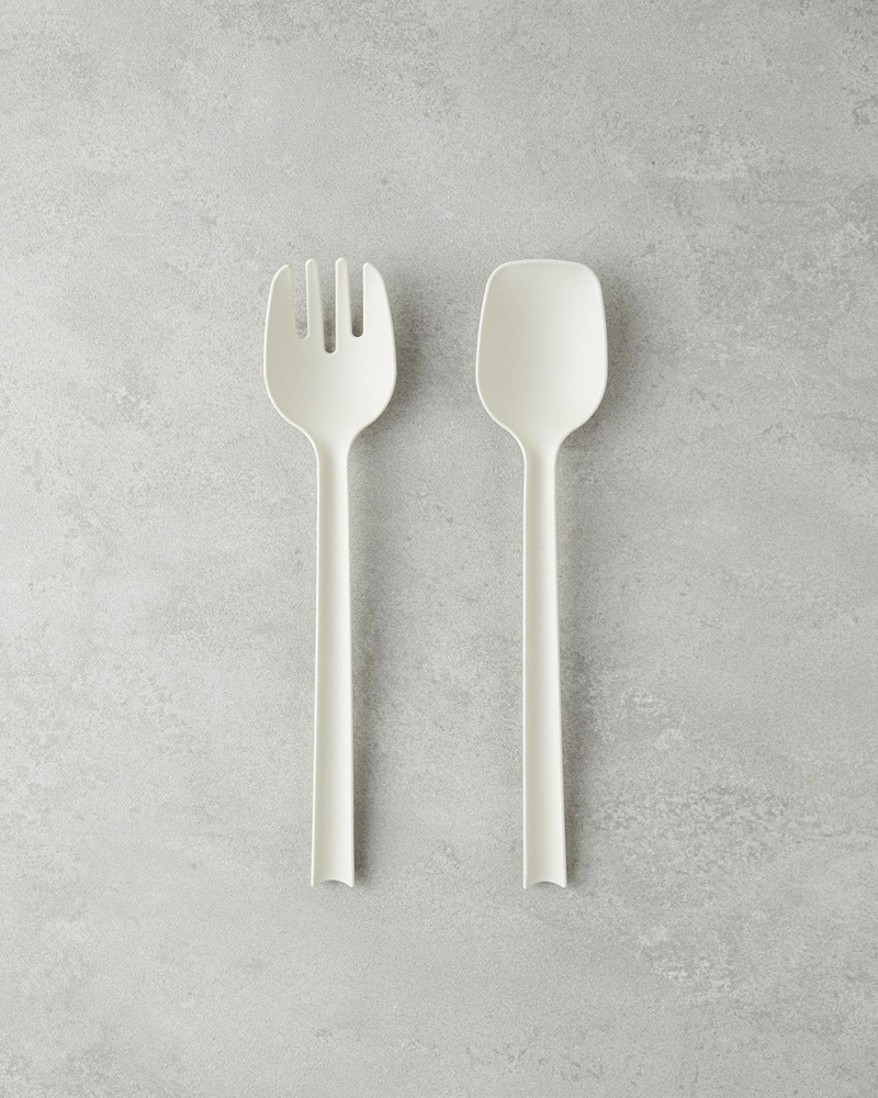 Colessa Plastik Servis Seti 28 cm Krem