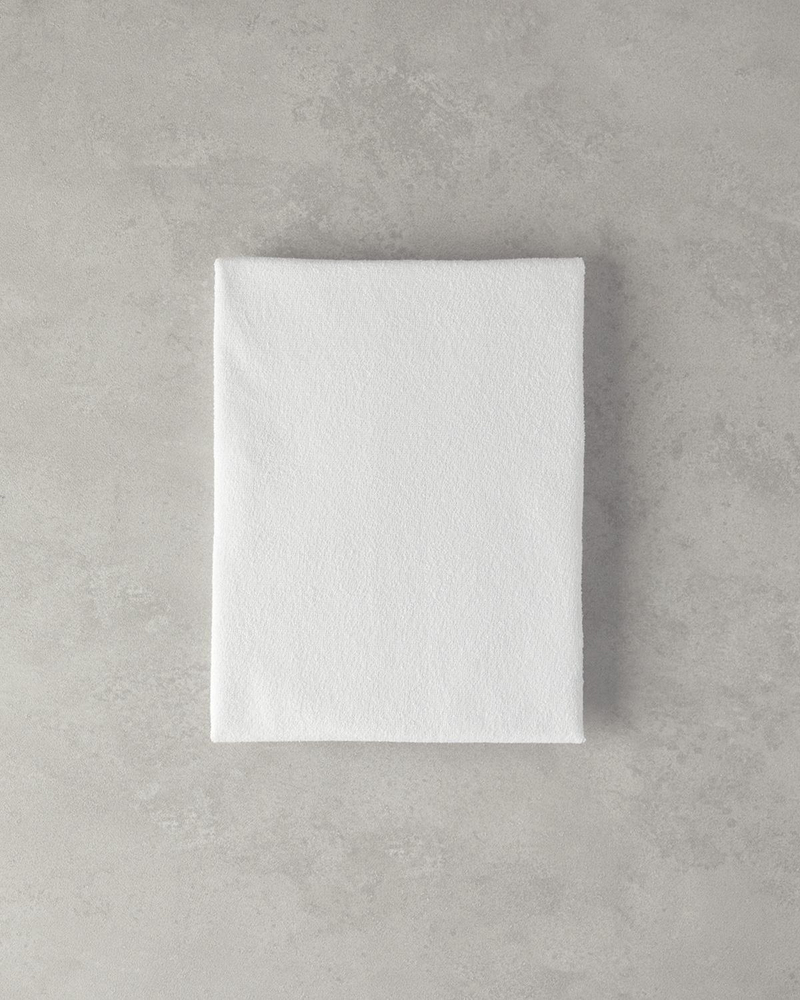 Comfort Pamuklu Sıvı Geçirmez Alez Yastık Kılıfı Beyaz