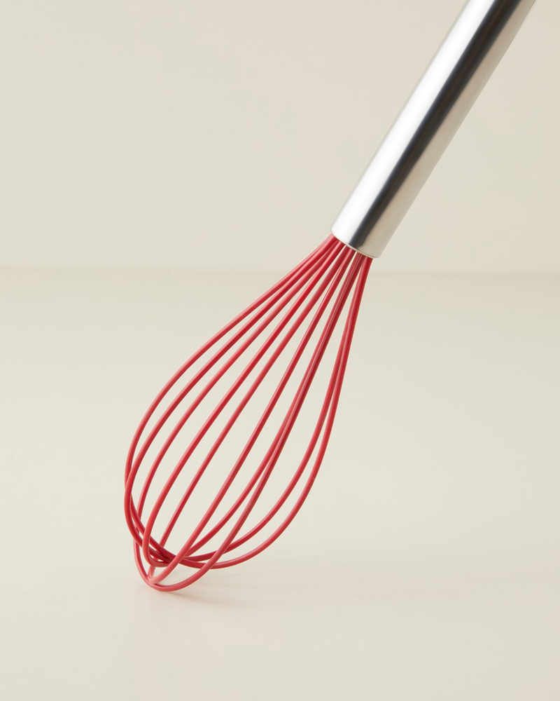 Cordelia Silikon Çırpıcı 26 cm Kırmızı