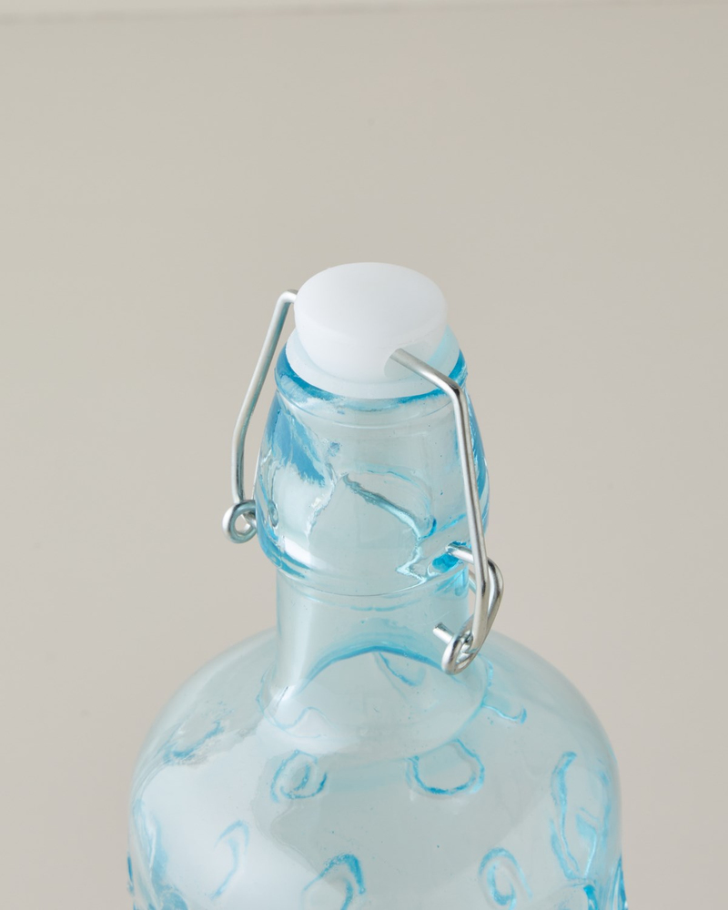 Corin Cam Şişe 1000 ml Turkuaz