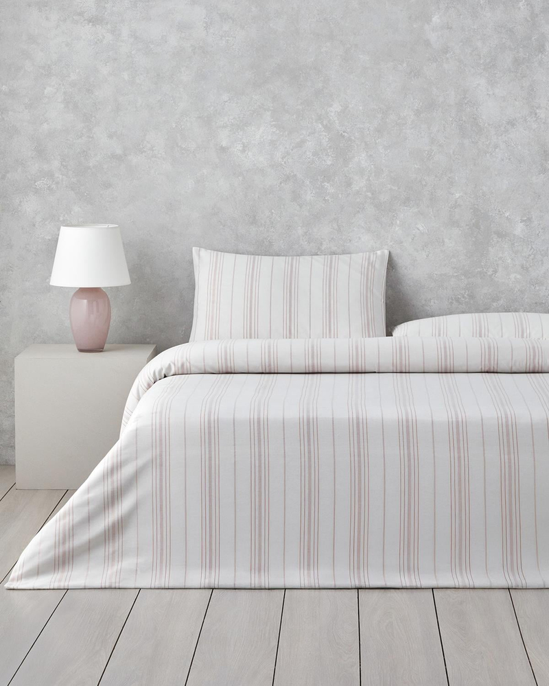 Crystal Vibe İpliği Boyalı Çift Kişilik Nevresim Takımı 200x220 cm Pembe