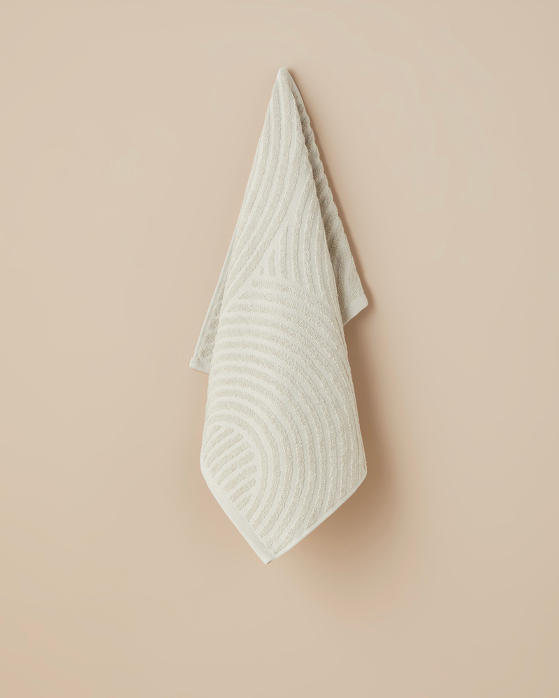 Curve Pamuk Yüz Havlusu 50x70 cm Bej