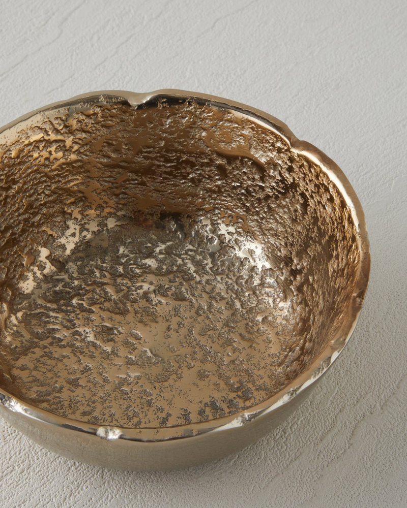 Dalia Alüminyum Dekoratif 15x15x5 cm Gold