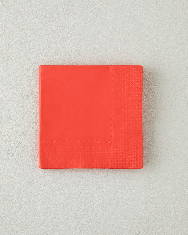 Deeper Kağıt 20'li Kağıt Peçete 33x33 cm Kırmızı