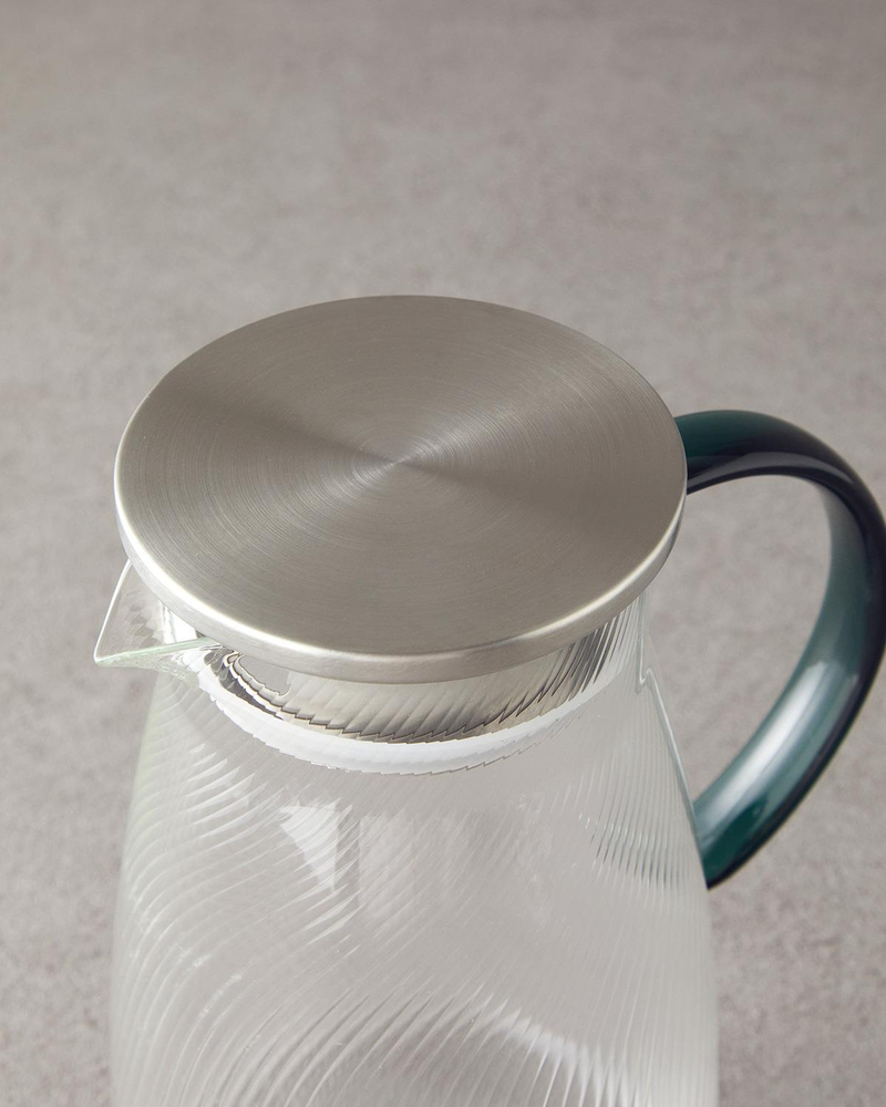 Detroit Borosilikat Cam Sürahi 1400 ml Şeffaf
