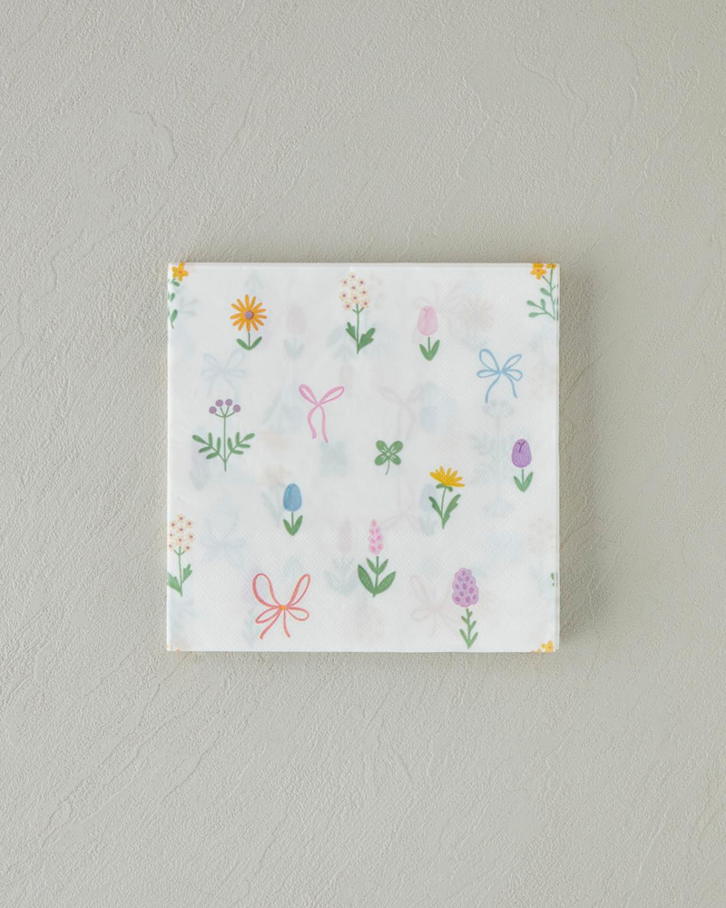 Ditsy Garden Kağıt 20'li Kağıt Peçete 33x33 cm Renkli