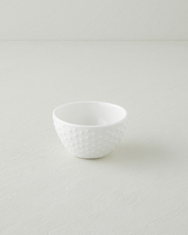 Dora Porselen Çerezlik 10 cm Beyaz