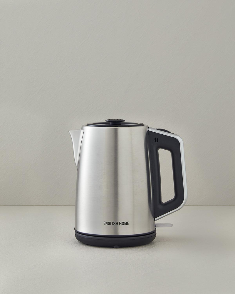 English Home CMK 6010 Inox Çay Makinesi ve Kettle Siyah-Krom