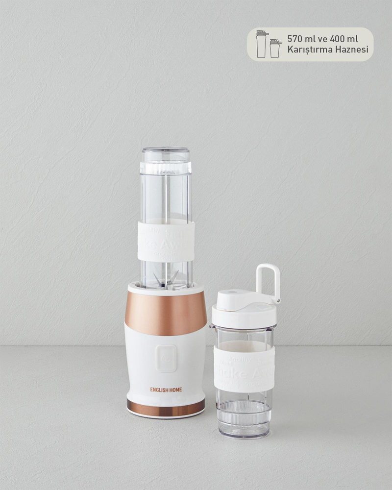 English Home KBL 3010 Shake Away Smoothie Blender Beyaz-Bakır