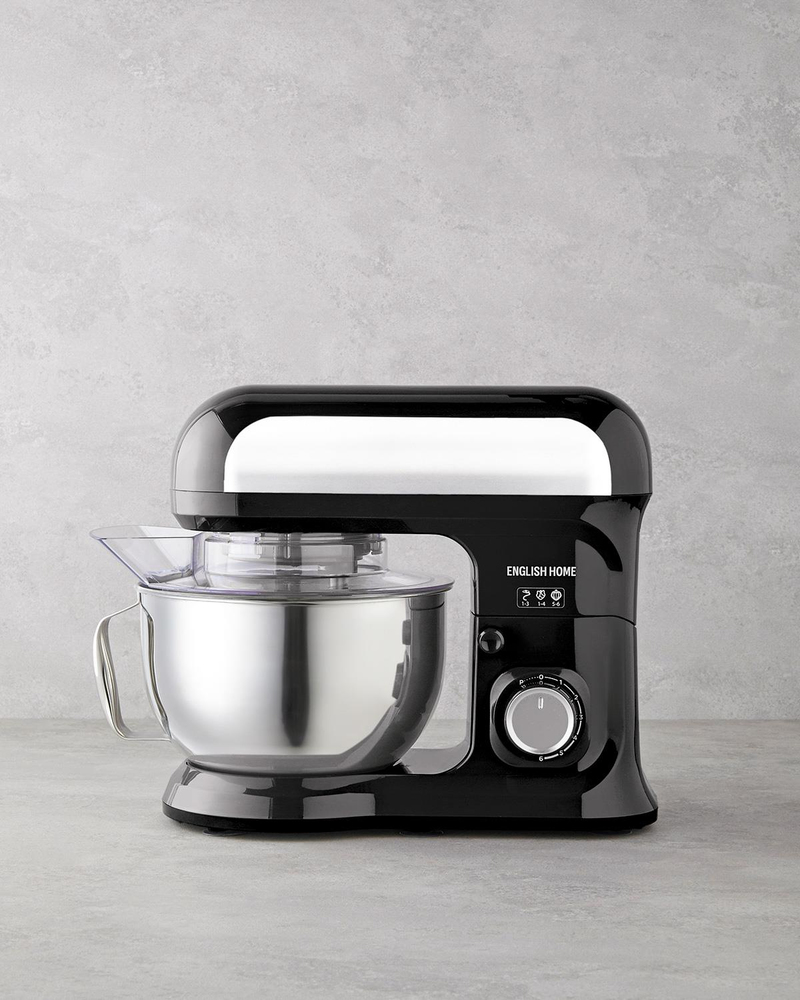 English Home SMR 3001 Hammurix Hamur Yoğurma Makinesi 5,5 L Siyah-Krom