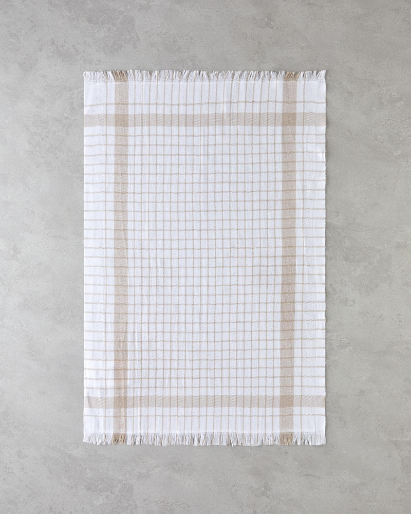 Evelyn Pamuk Polyester Kurulama Bezi 40x60 cm Bej