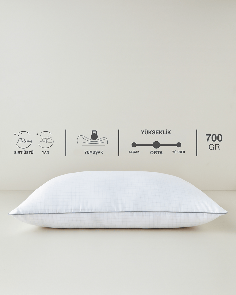 Free Antistress Yastık 50x70 cm Beyaz