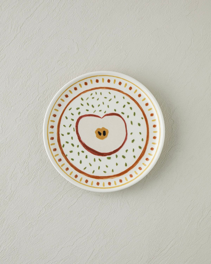 Fruity Seramik 4'lü Pasta Seti 20 cm Renkli