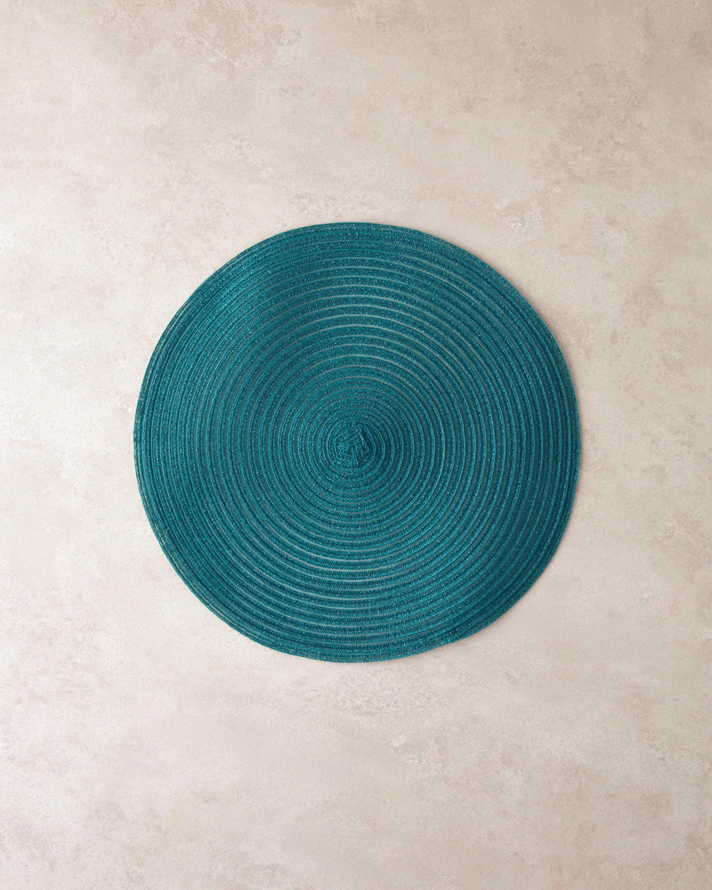 Green Year PP 2'li Amerikan Servis 38 cm Yeşil