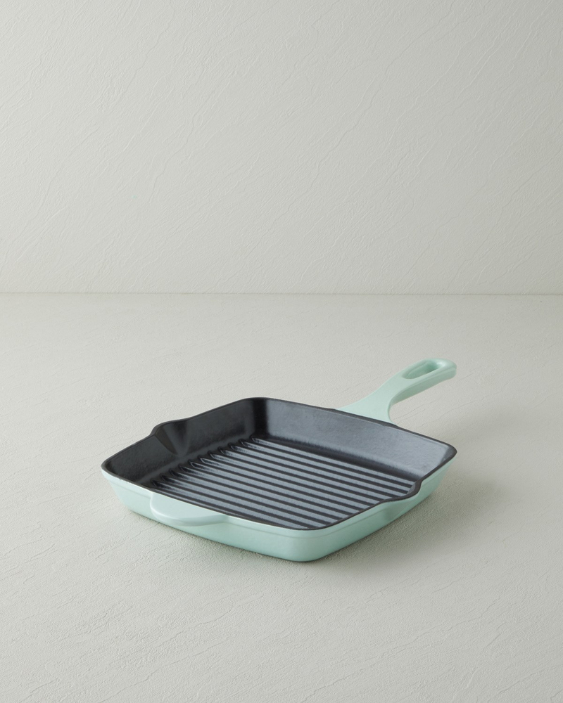 Hecha Demir Döküm Kare Grill Tava 26 cm Mint