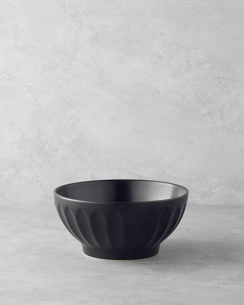 Hecha Seramik Karıştırma Kabı 23 x 12 cm Siyah