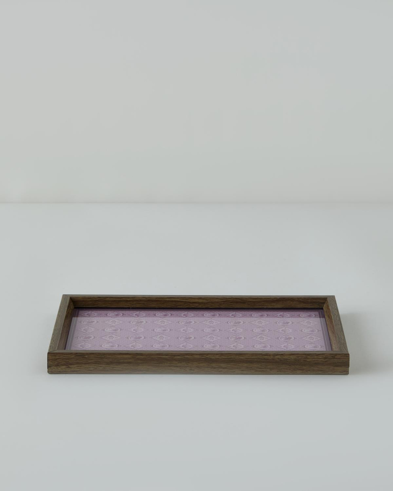 Hera Dekoratif Tepsi 16x26 cm Kırmızı