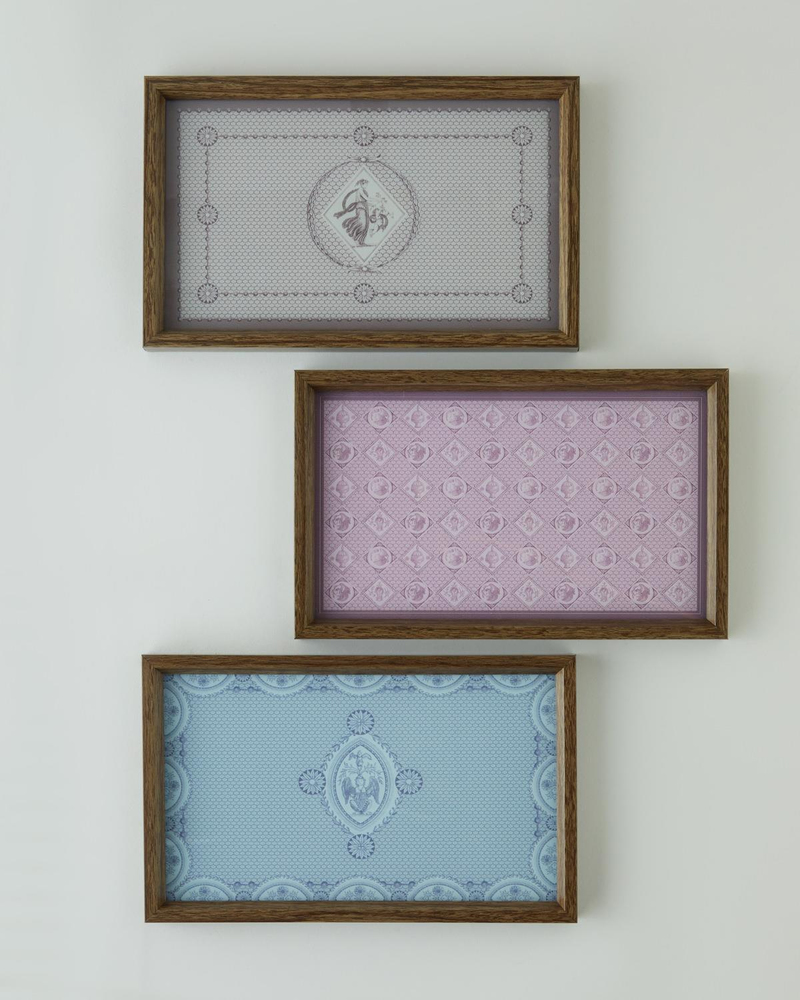 Hera Dekoratif Tepsi 16x26 cm Kırmızı