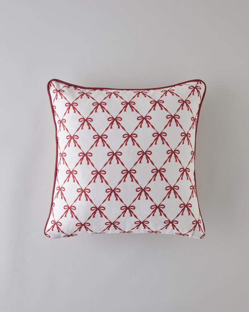 Hollya Kırlent Kılıfı 45x45 cm Kırmızı