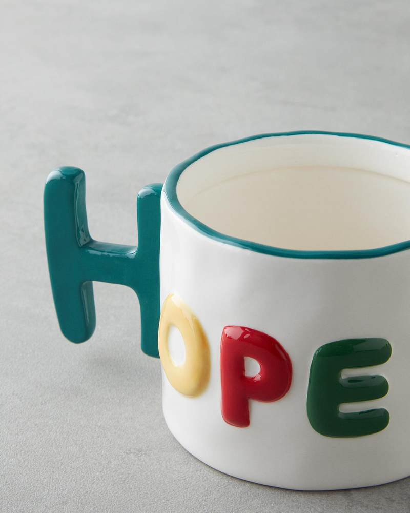 Hope More Stoneware Kupa 400 ml Renkli