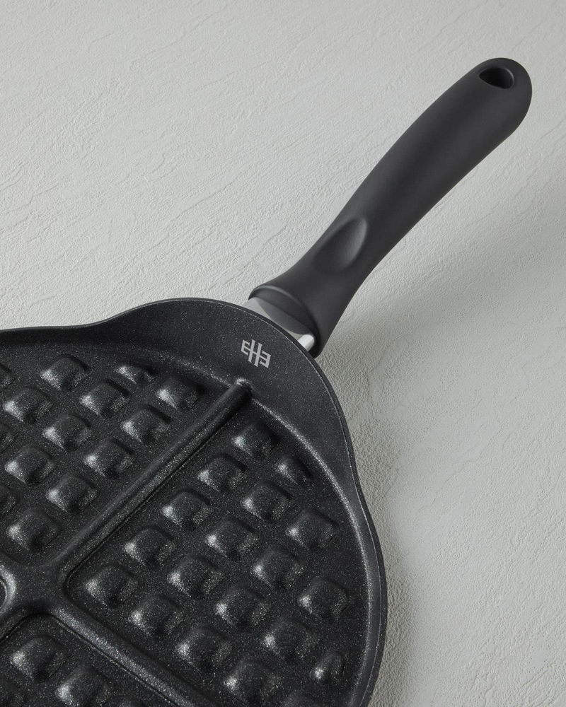 JoyPan Premium Waffle Tava 26 cm Siyah
