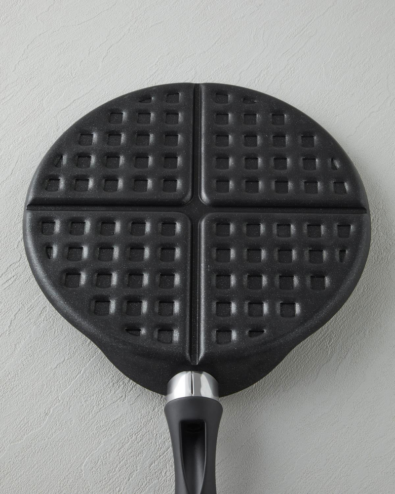 JoyPan Premium Waffle Tava 26 cm Siyah