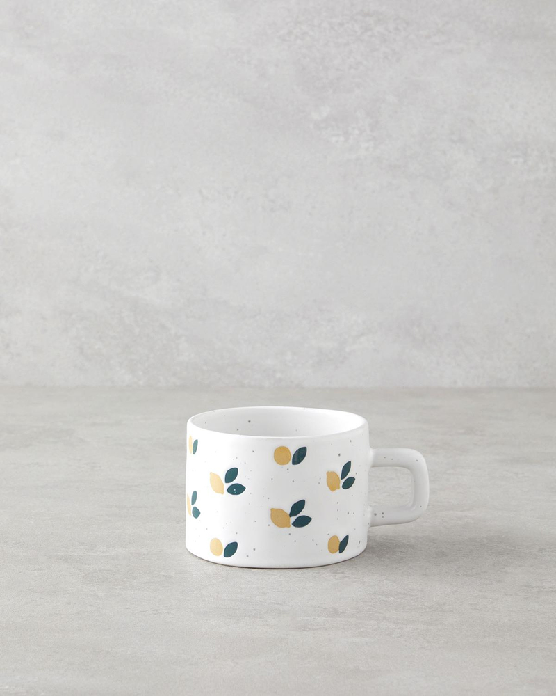 Lemon Garden Stoneware Kupa 320 ml Sarı