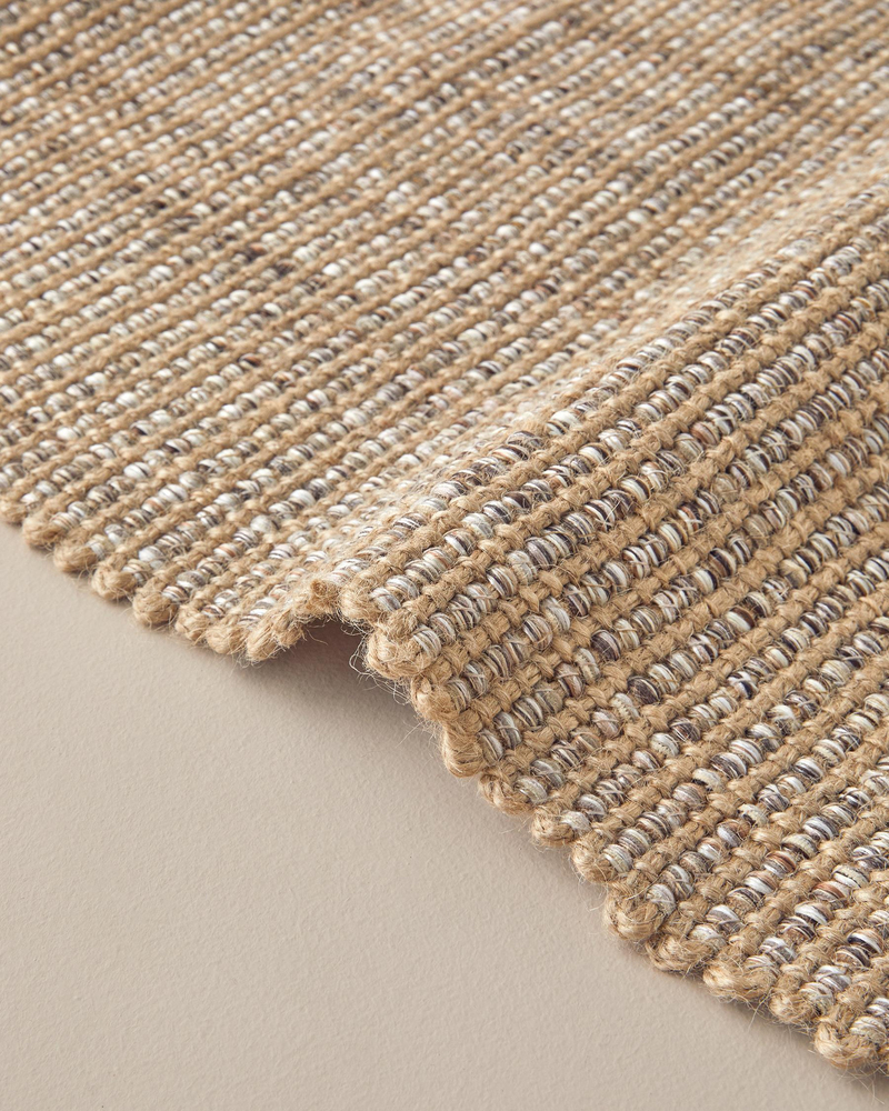 Leona Dekoratif Jüt Kilim 80x150 cm Natural