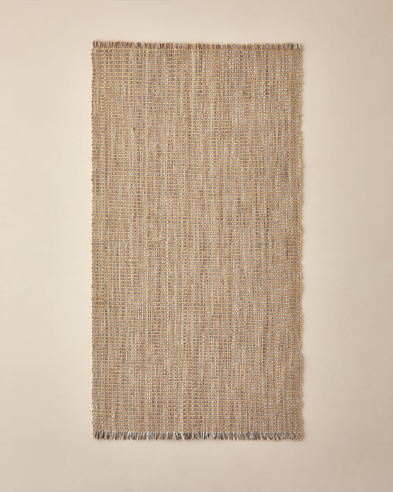 Leona Dekoratif Jüt Kilim 80x150 cm Natural