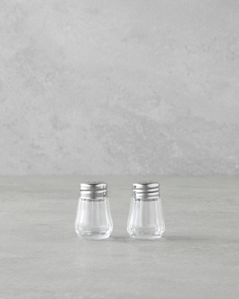 Lilla Cam 2'li Tuzluk - Biberlik 4x4 cm Silver
