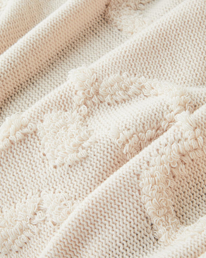 Luxwrap Triko Koltuk Şalı Açık Taş