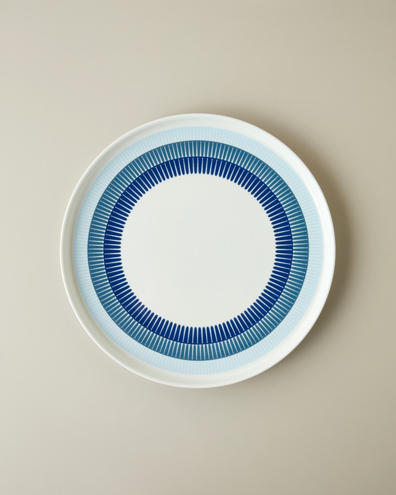 Marivella New Bone China Yemek Takımı 24 Parça 6 Kişilik Mavi