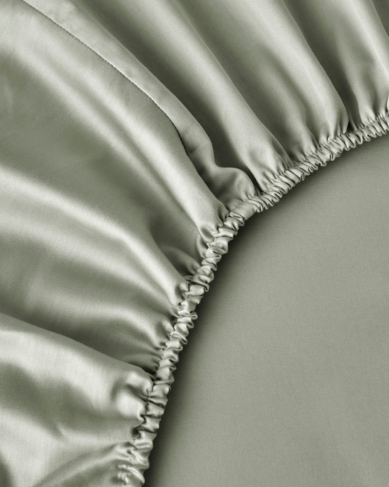 Micell Lyocell Saten Çift Kişilik Nevresim Takımı 200x220 cm Yeşil