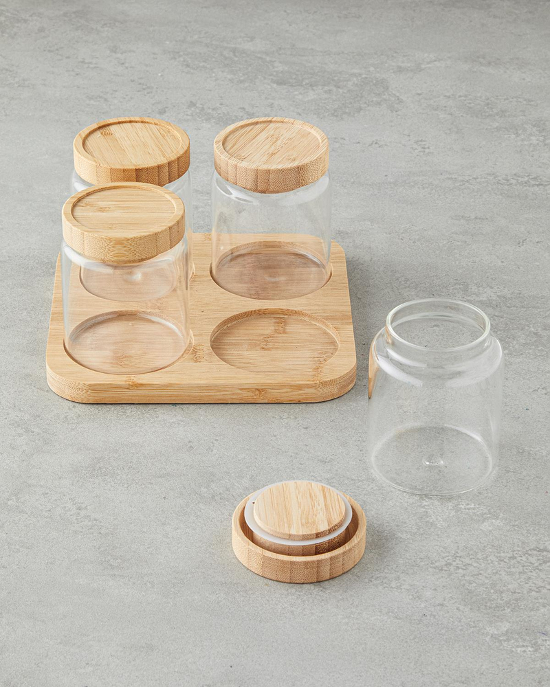 Monetta Cam 5 Parça Baharatlik 300 ml Natural