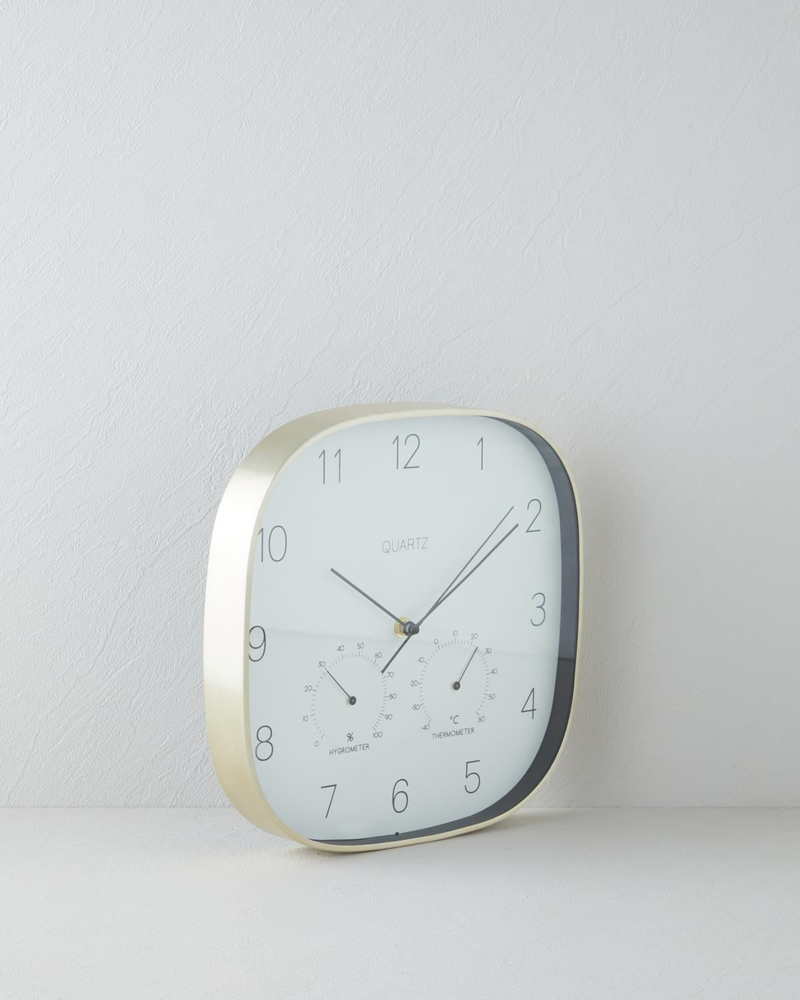 Nador Duvar Saati 29 cm Gold