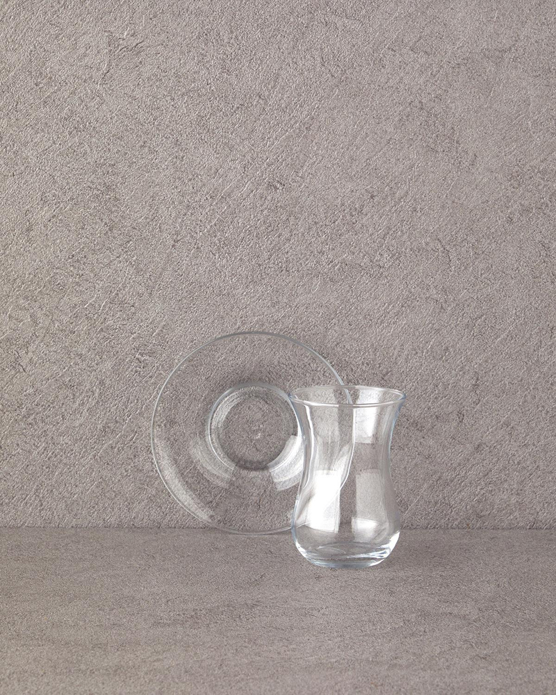 Paşabahçe-İzmir Cam 6'lı Çay Seti 165 ml Şeffaf
