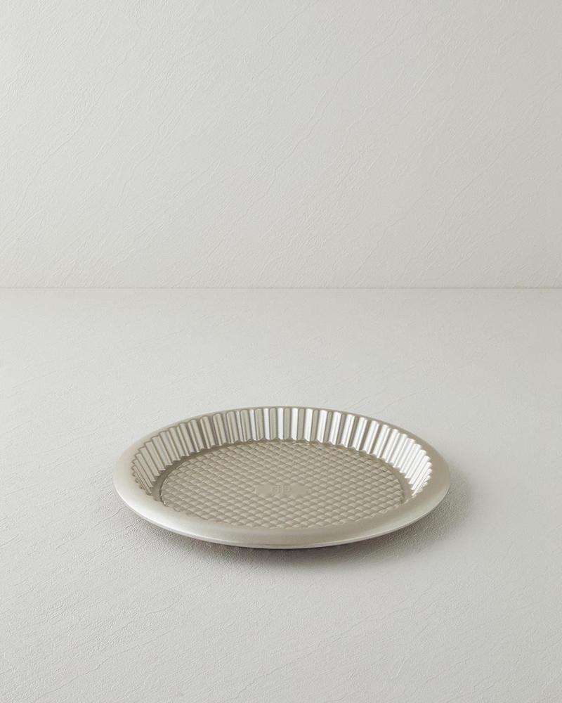 Patisserie Harmonia Karbon Çelik Tart Kek Kalıbı 32x2,5 cm Şampanya