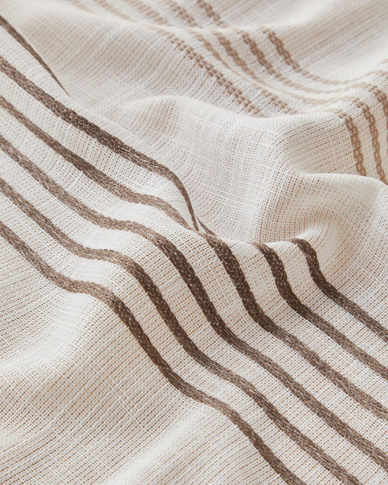 Pecan Polyester Runner 40x140 cm Bej-Kahverengi