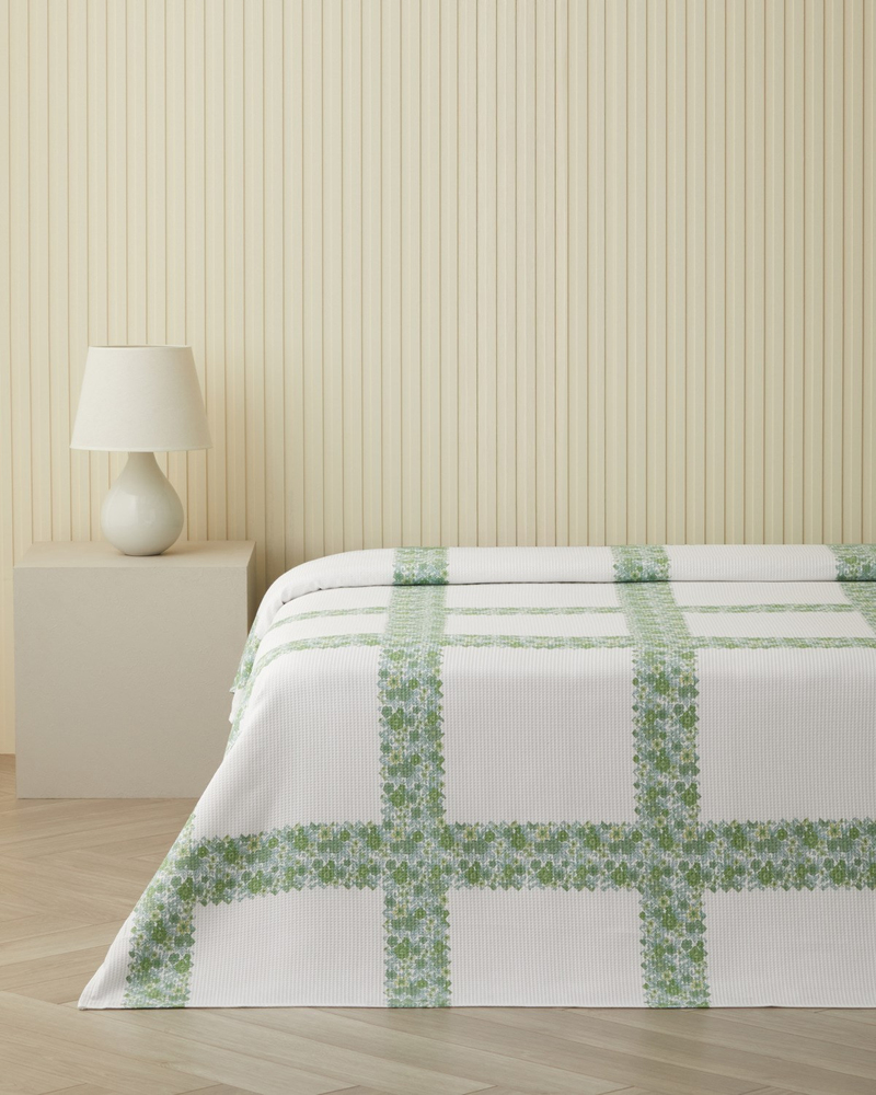 Petty Chic Tek Kişilik Pike 150x200 cm Yeşil