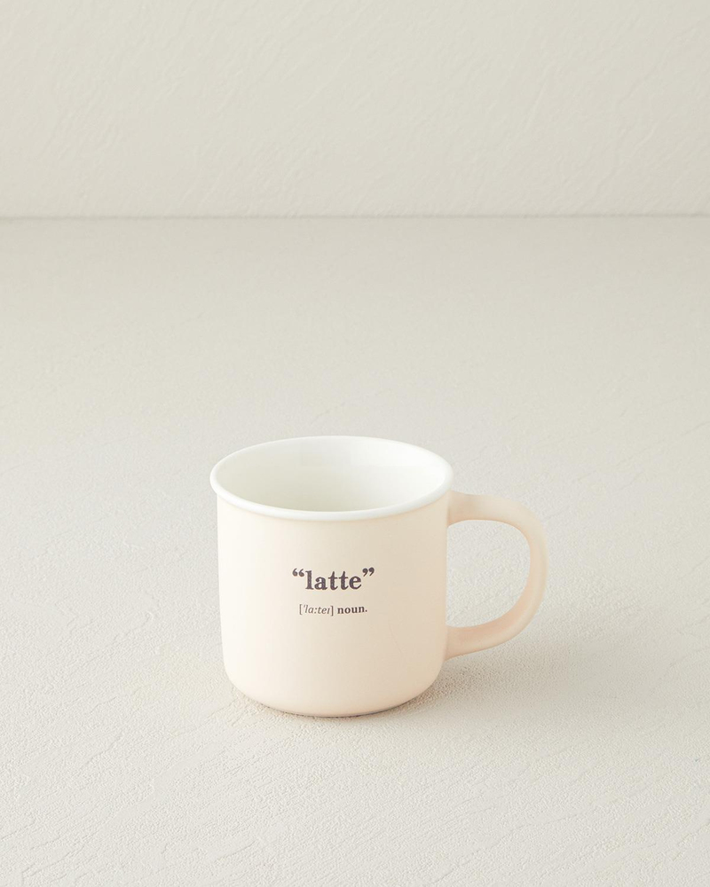 Phoebe Latte New Bone China Kupa 200 ml Krem