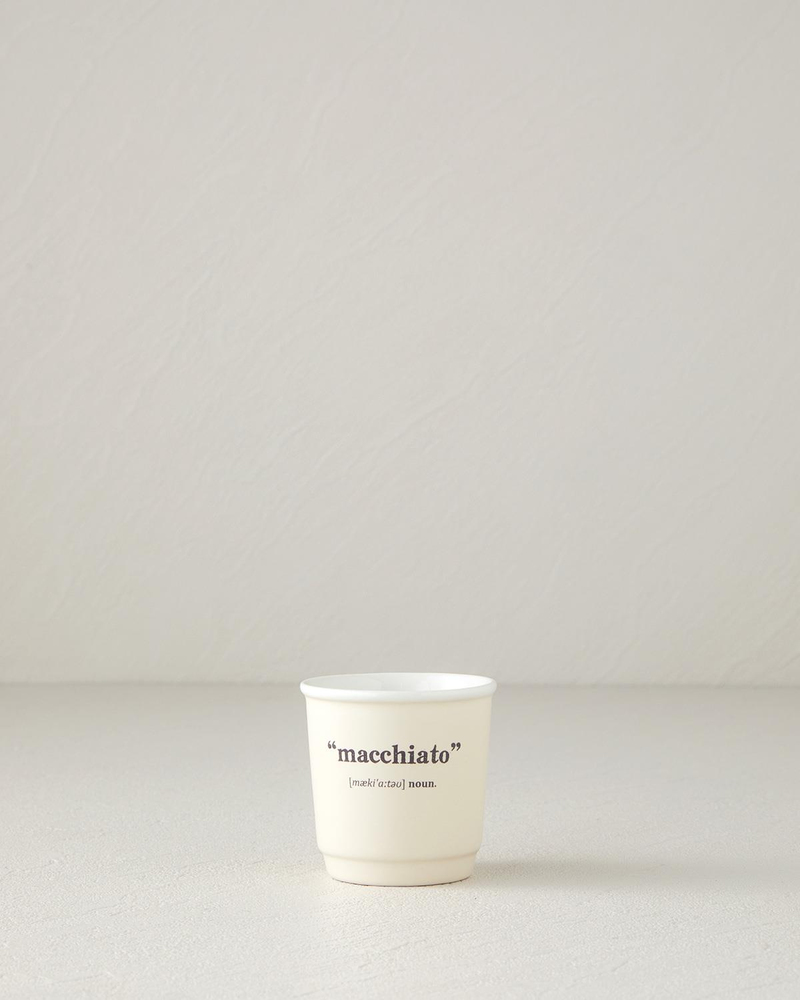 Phoebe New Bone China 2 Parça 2 Kişilik Espresso Fincan 90 ml Lacivert - Krem