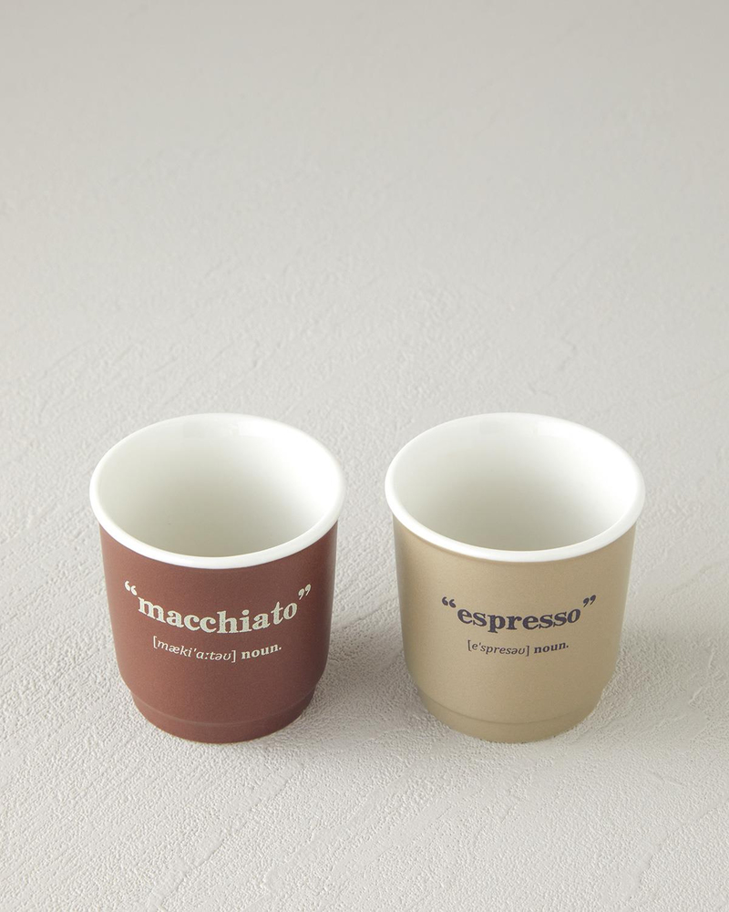 Phoebe New Bone China 2 Parça 2 Kişilik Espresso Fincan 90 ml Kahve-Yeşil