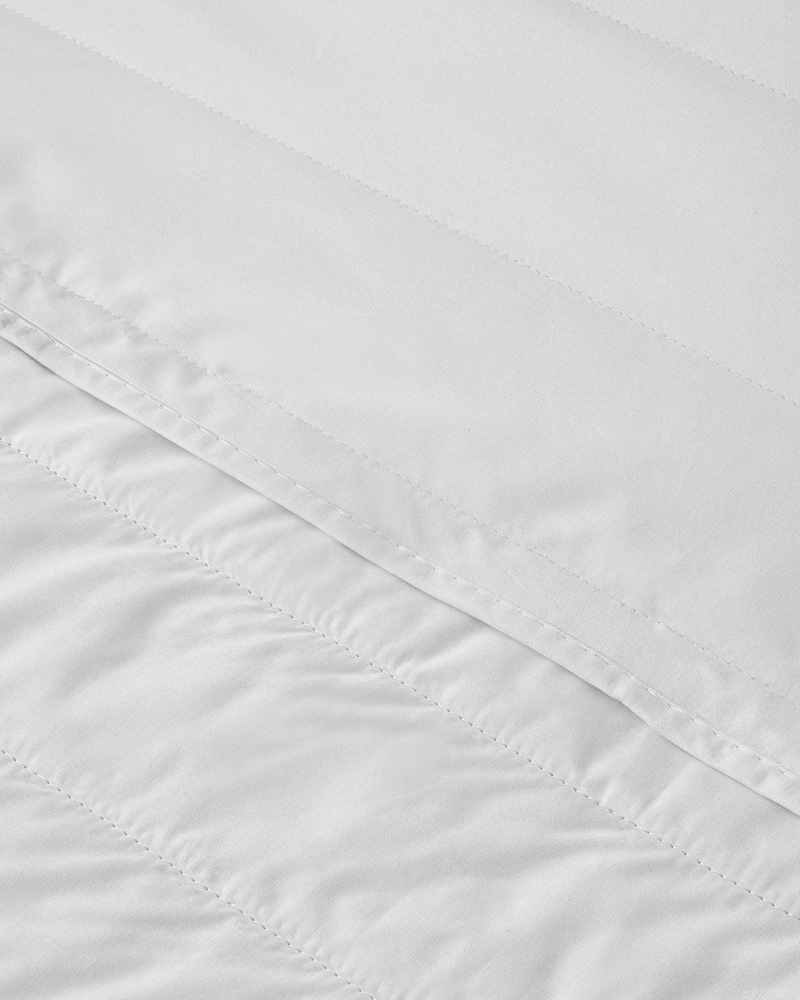 Premium Mikrojel Tek Kişilik Yorgan 155x215 cm Beyaz
