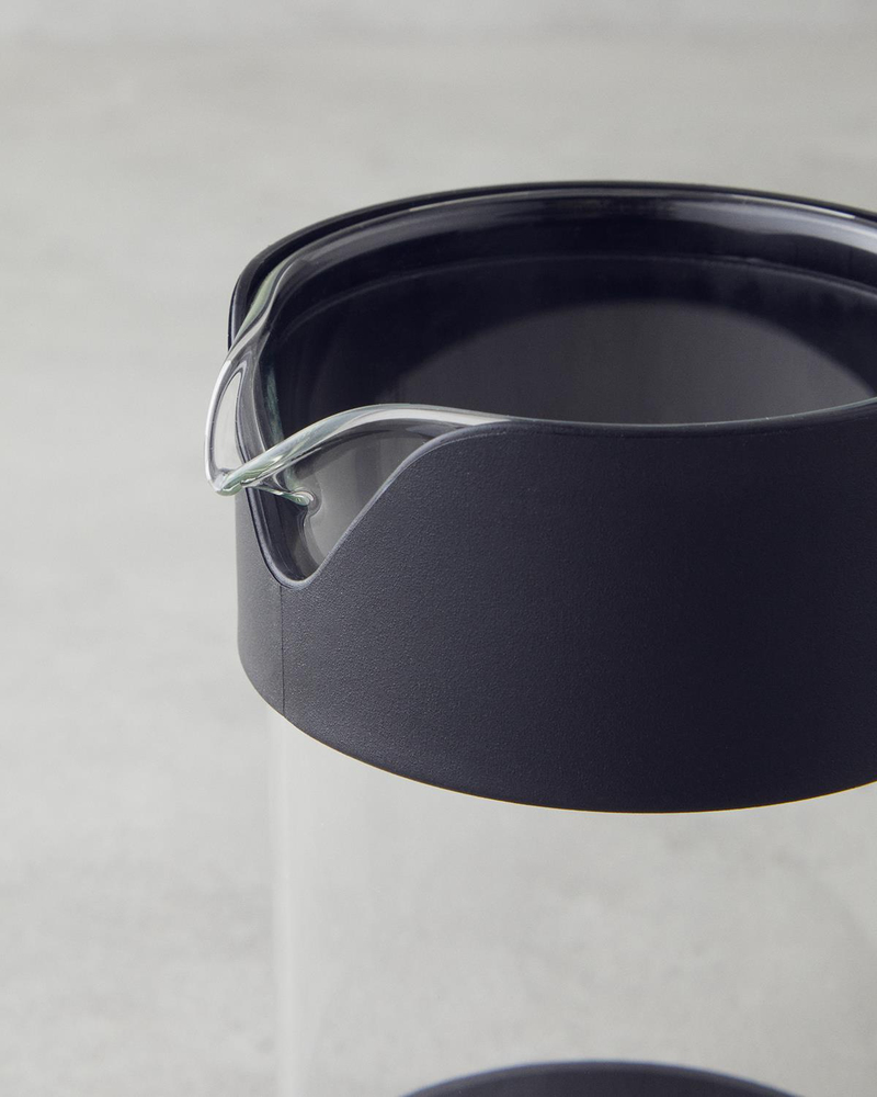 Pressico Borosilikat French Press 350 ml Siyah