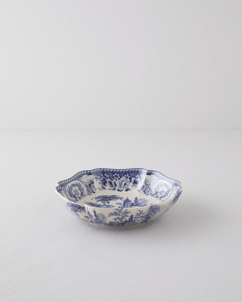 Preston Stoneware Kase 22 cm Lacivert