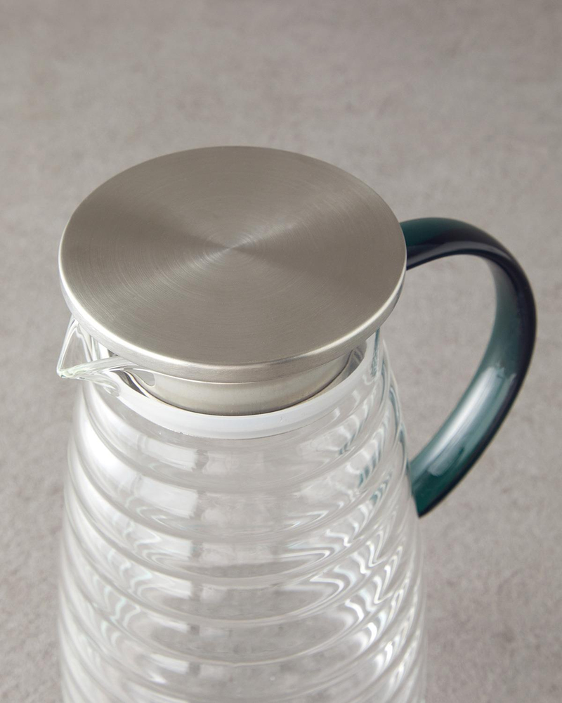 Prime Borosilikat Cam Sürahi 1400 ml Şeffaf