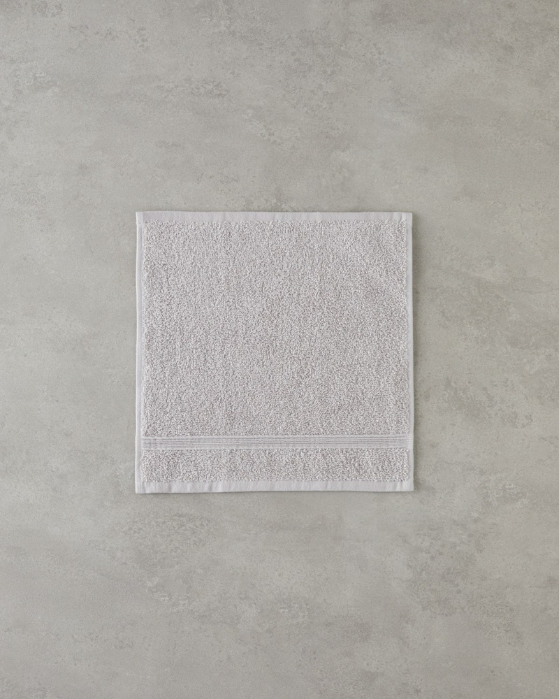 Pure Basic Pamuklu El Havlusu 30x30 cm Gri